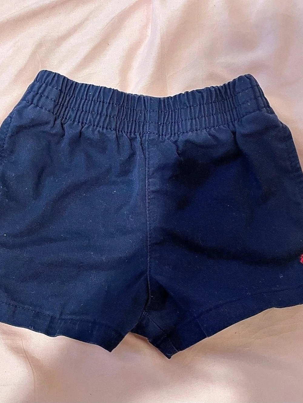 Ralph Lauren Cotton Chino Pull-On Shorts Boys 6M Blue